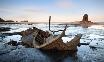 The wreck of the trawler Admiral Von Tromp.