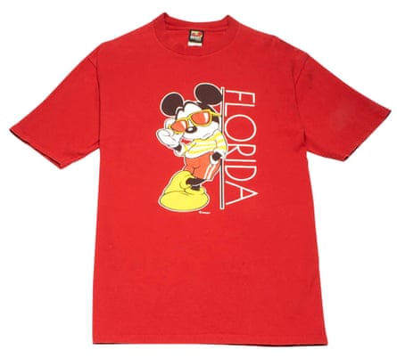 Kaus Disney Merah, £29,95, goldsmithvintage.com