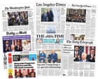 ‘Subtle rebuttals’: what the papers say about King Charles and Trump