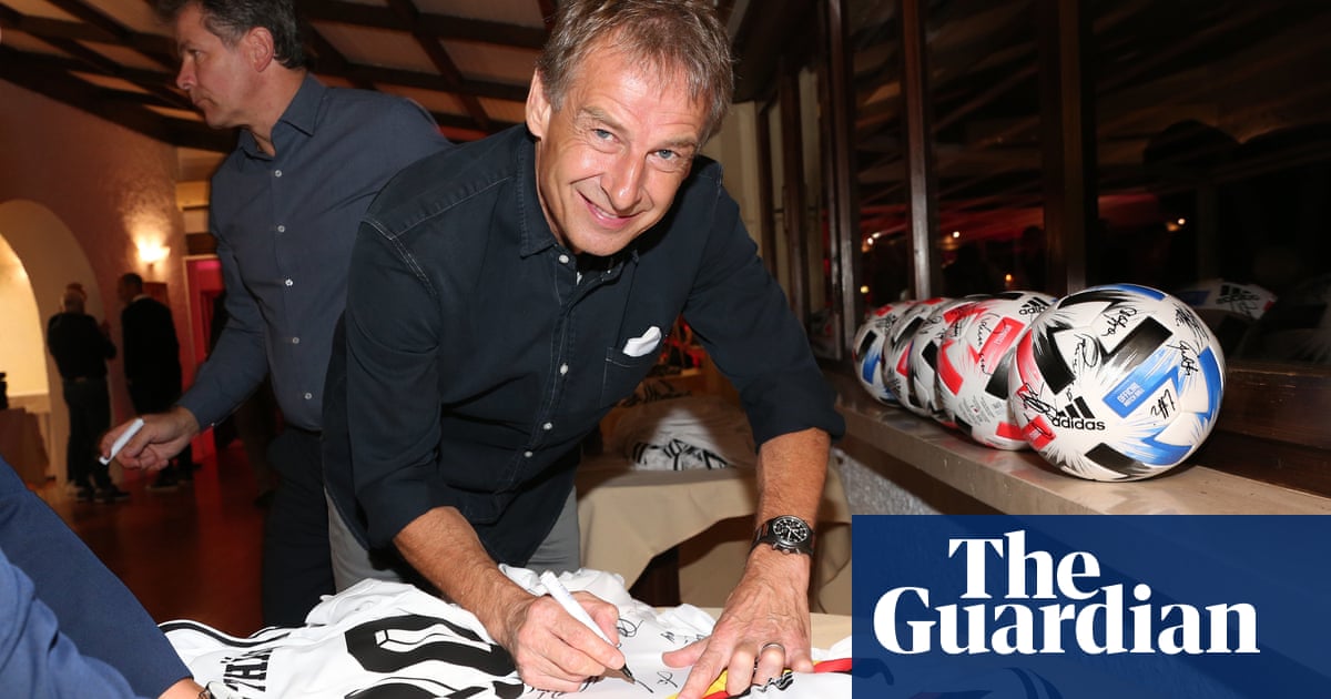 Jürgen Klinsmann: ‘We were singing Football’s Coming Home at Euro 96’