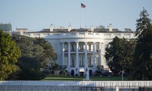 The White House on Saturday. As Trump’s conditioned worsened on Friday, staff were also forced to confront the possibility that his health could be at serious risk.