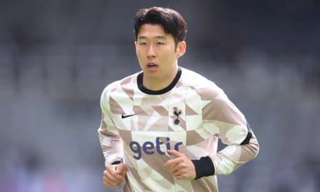 Tottenham Hotspur captain Son Heung-Min. 