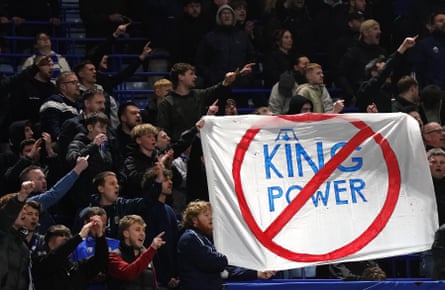 Leicester fans call for a change of ownership