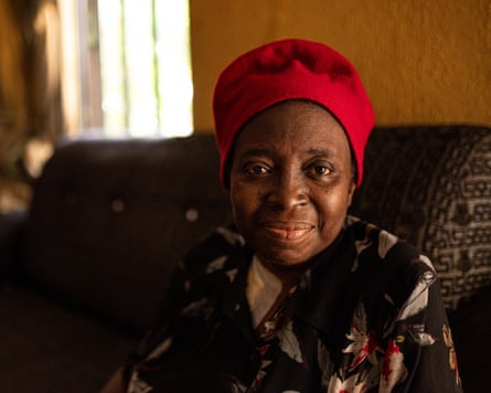 Chinwe Stevens at home.