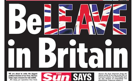 Rupert Murdoch’s Sun newspaper backed Brexit in the June referendum.