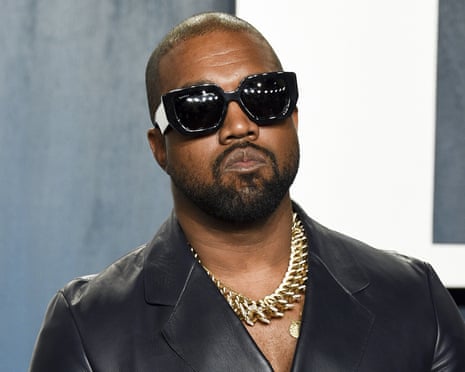 Kanye West at the Vanity Fair Oscar Party in Beverly Hills