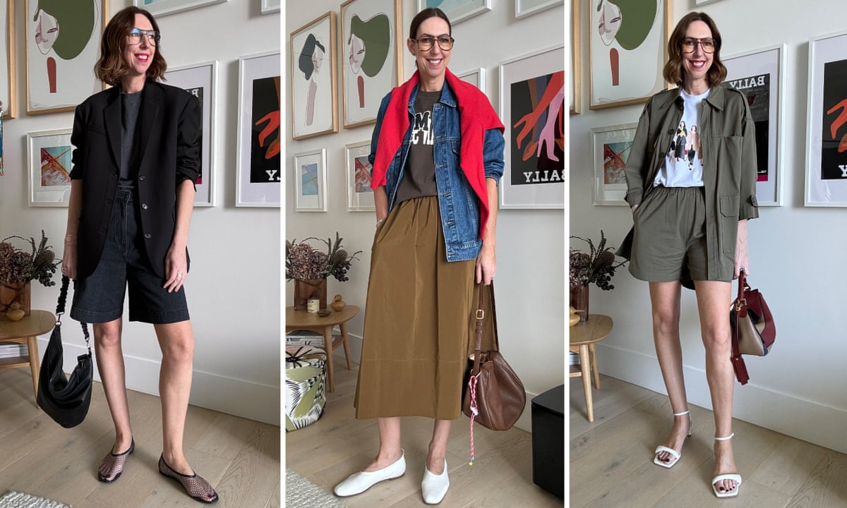 Four seasons in one day: how to layer your outfits for spring dressing | Australian fashion | The Guardian Four seasons in one day: how to layer your outfits for spring dressing | Australian fashion | The Guardian