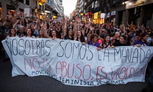 'Wolf pack' demonstration
