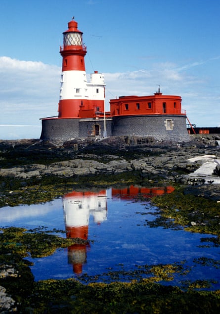 Longstone lighthouse on the Farne Islands where Darling lived.