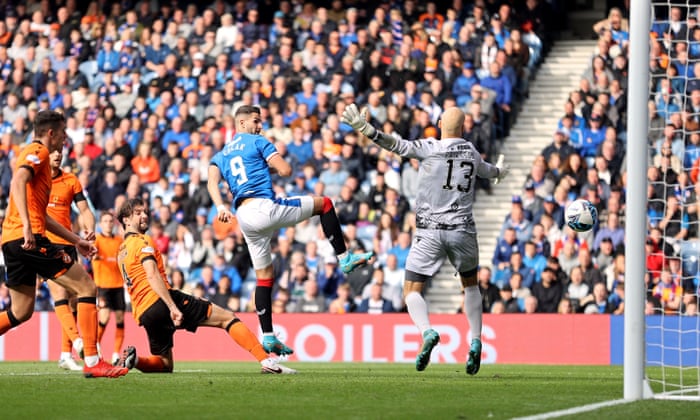 Antonio Colak pounces for his brace.