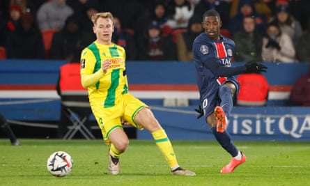 Ousmane Dembélé was back for the feeble draw against Nantes but is one of several players reportedly unhappy with Luis Enrique.