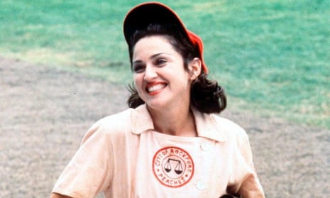 Madonna as ‘All the Way’ Mae Mordabito in A League of Their Own.