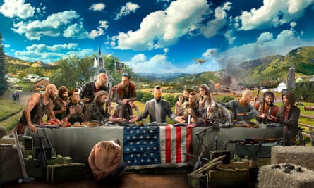 Far Cry 5 was criticised for failing to fully explore its politically charged setting, with an armed militia taking over small towns in rural Montana