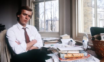 Martin Amis at his London home in 1987.