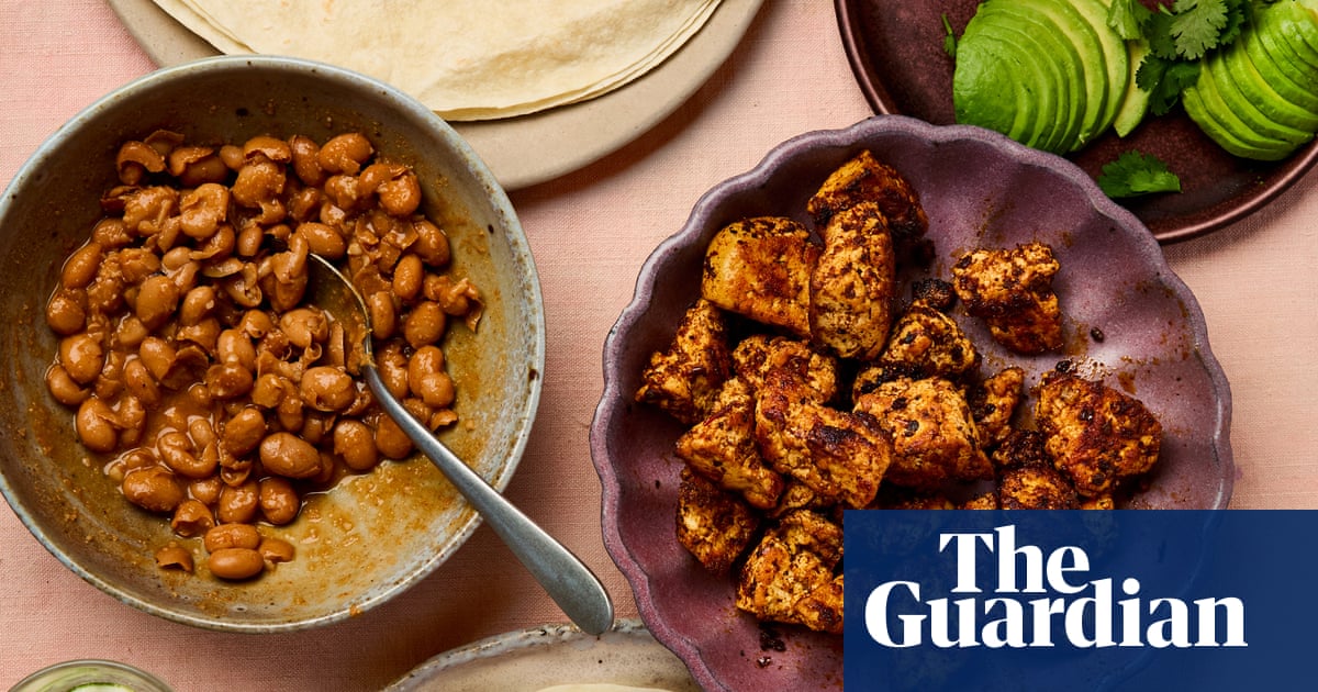 Meera Sodha’s recipe for breakfast burrito with chipotle tofu and pinto beans