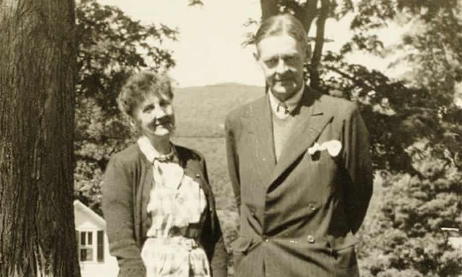 Emily Hale and TS Eliot in Dorset, Vermont, in 1946