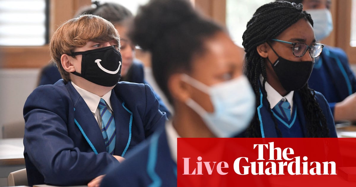 Covid news live: masks return to England's classrooms; France enters new Covid restrictions | World news | The Guardian