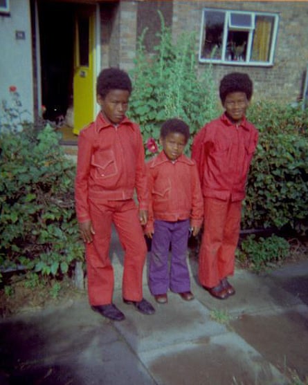 Patrick, Gary and Wayne Younge in Stevenage.