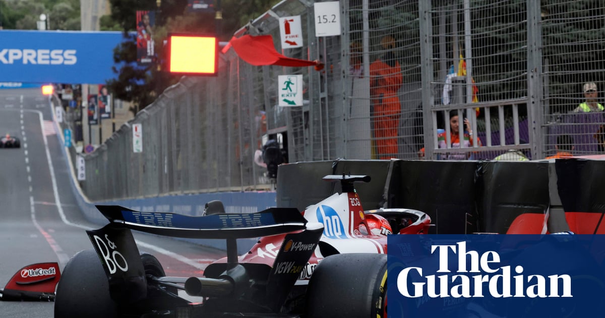 Verstappen grabs pole for Azerbaijan GP as Piastri crashes out in F1 qualifying chaos