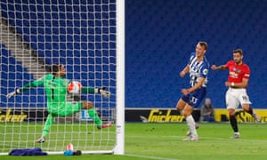 Brighton Hove Albion 0 3 Manchester United Premier League As It Happened Football The Guardian