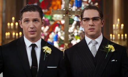 Tom Hardy as Reggie and Ronnie Kray in Legend