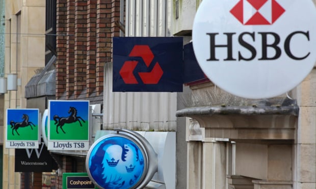 Signs of high street banks