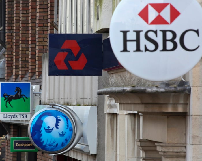 UK bank shares tumble after call for windfall tax on lenders in budget