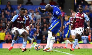 Chelsea 3 0 Aston Villa Premier League As It Happened Football The Guardian