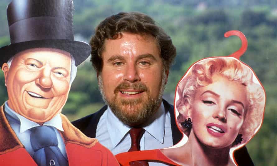 Roger Richman, the lawyer and agent widely credited with helping to invent the dead-celebrity industry, at his Hollywood office in 1985.