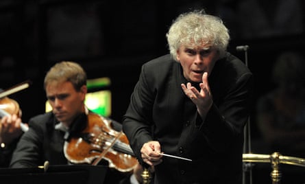 Simon Rattle conducts the Berliner Philharmoniker