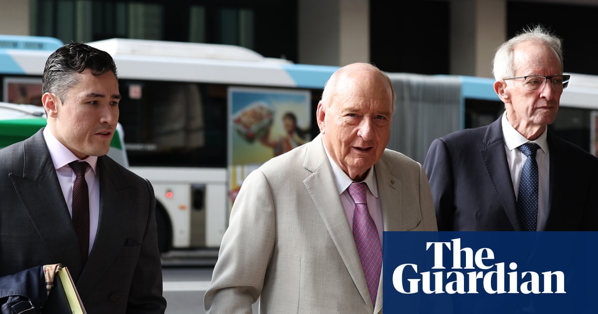 Alan Jones’s barrister argues alleged victim was not groomed because that ‘happens to young children’