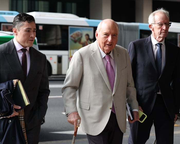 Alan Jones’s ‘yelling stopped’ when his ‘sexual behaviour’ began, alleged victim tells court