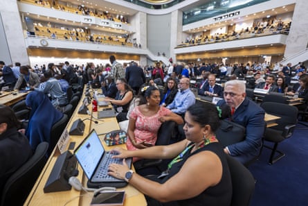 Delegates at the UN’s European headquarters in Geneva
