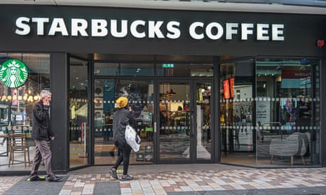 Starbucks coffee shop in Belfast
