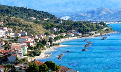 The seaside village of Pioppi, home to Delia Morinelli’s restaurant.