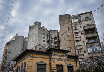 Blocks of flats in central Bucharest.