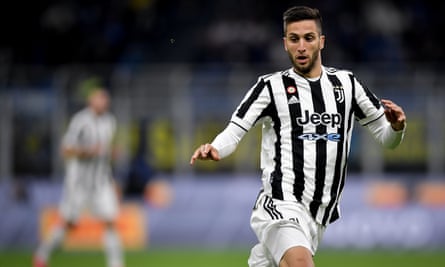 Rodrigo Bentancur in action for Juventus.