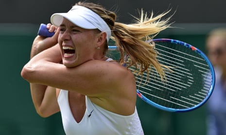 sharapova wimbledon 2022