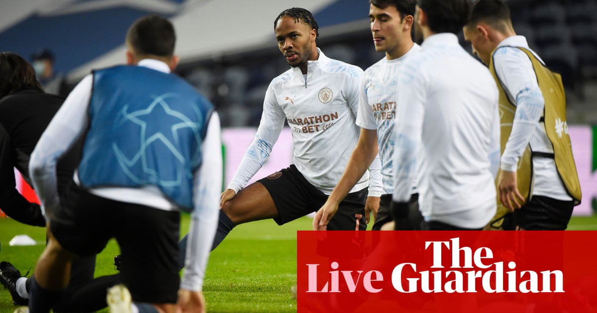 Porto v Manchester City: Champions League – live!
