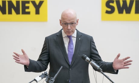 John Swinney becomes new SNP leader as Scottish Tories condemn ‘stitch-up’ – UK politics live
