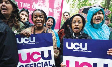 Lecturers are striking over changes to the higher education sector’s main retirement fund.