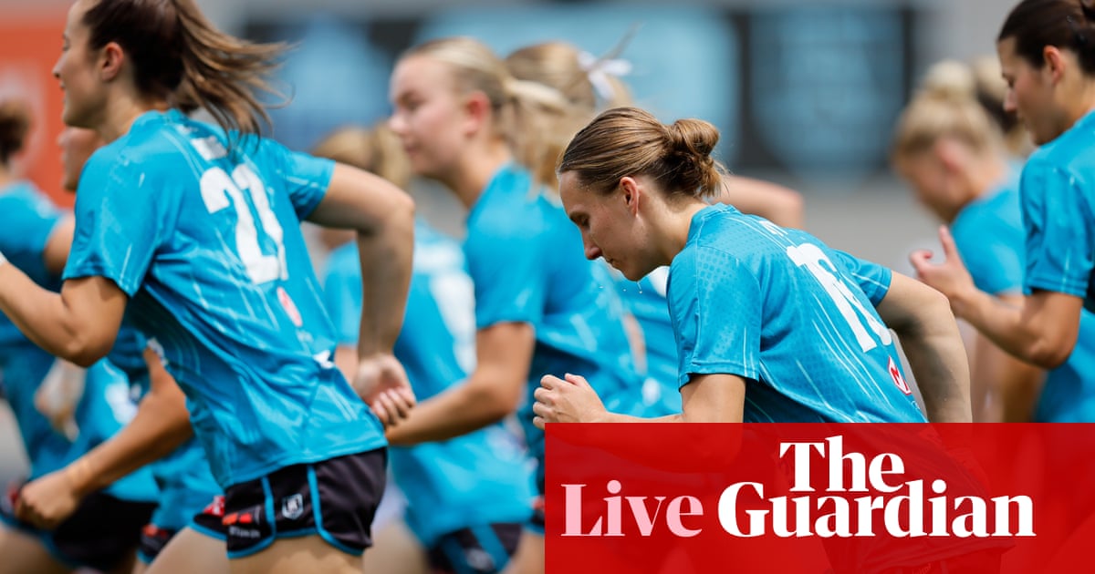 North Melbourne Kangaroos v Port Adelaide Power: AFLW preliminary final - live