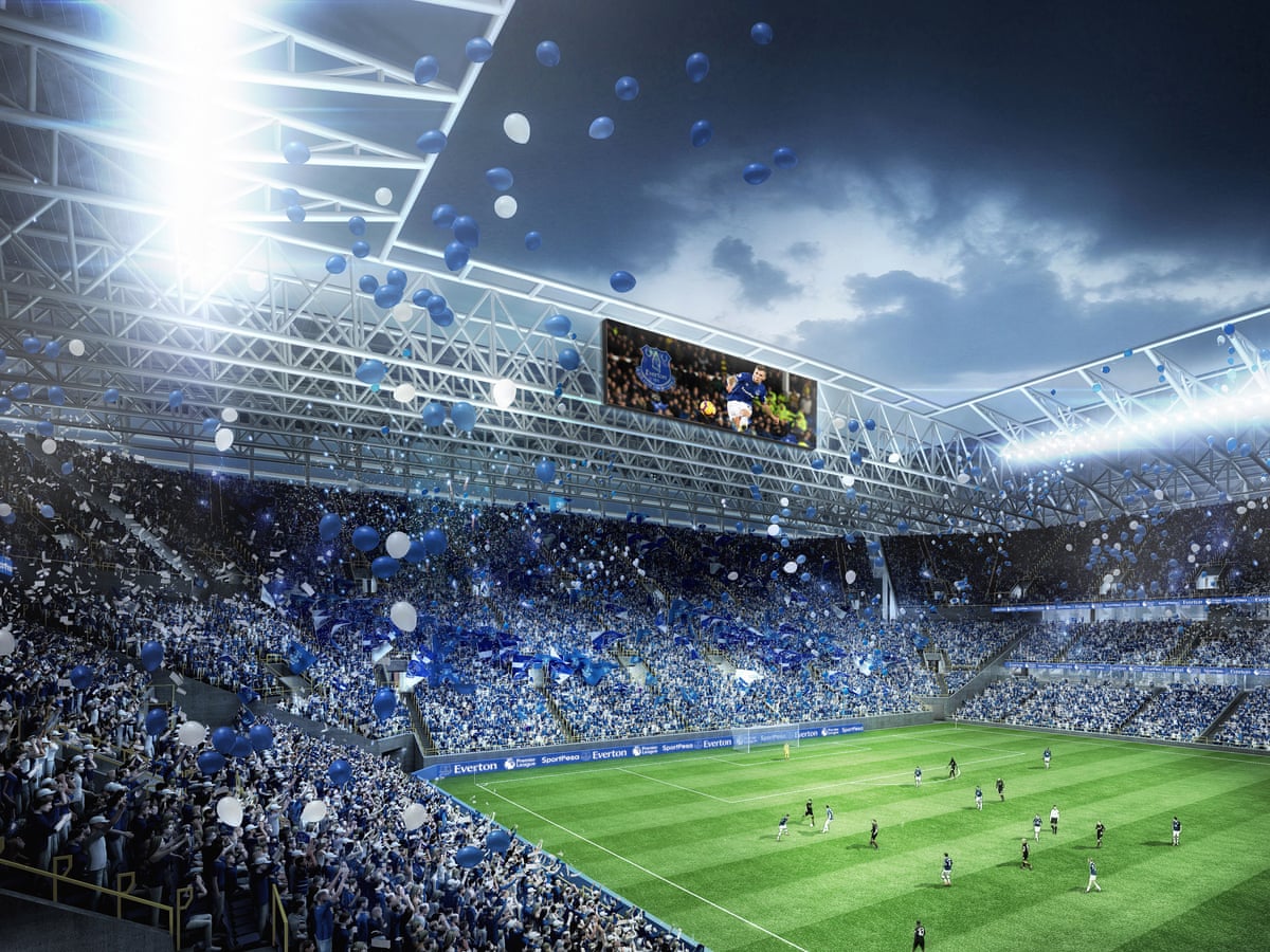 Everton Unveil Plans For 500m New Stadium In Liverpool Docklands Area Football The Guardian
