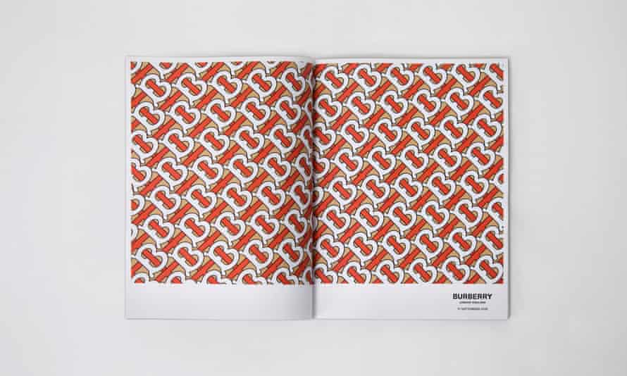Graphic Artist Peter Saville On Creating Burberry S New Logo Fashion The Guardian