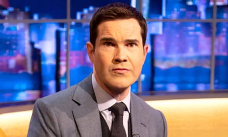 The comedian Jimmy Carr, who has been given a series of increasingly prominent TV gigs following jokes on dwarfism and lesbians.