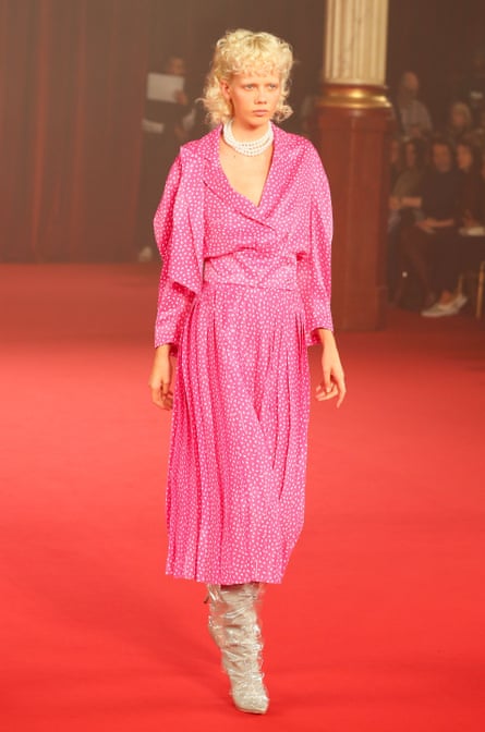 Princess Diana inspires Off-White look in Paris | Paris fashion week | The Guardian Princess Diana inspires Off-White look in Paris | Paris fashion week | The Guardian