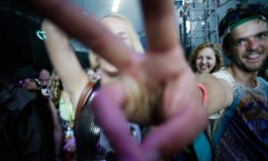 Dancing to ‘Gong’ at Glastonbury 2014