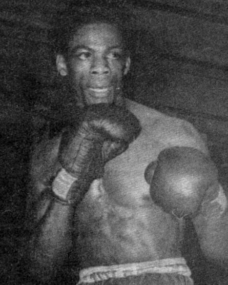 ‘Good lightweight prospect Vernon Vanriel from Tottenham’, pictured in a 1982 newspaper