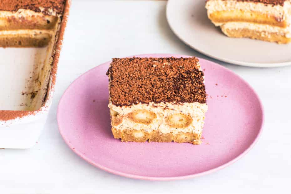 Tom Hunt's spent espresso tiramisu.