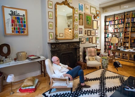 Michael Wolff at his home in New York City.